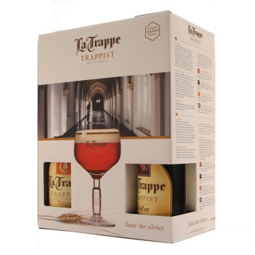 La Trappe Assortiment met Glas